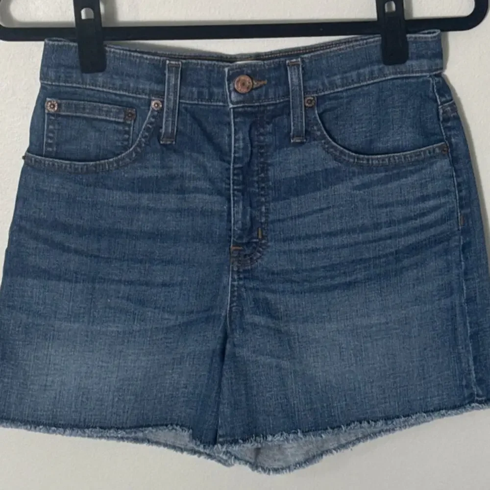 J. Crew Womens‎ High Rise Denim Shorts in Brixton Wash G0272 Size 26